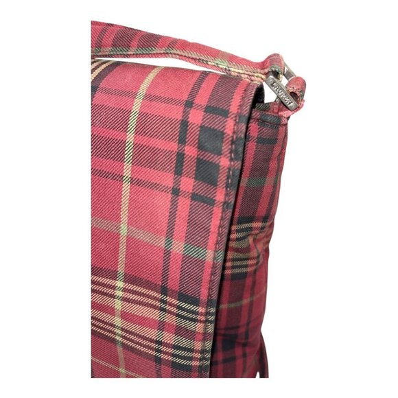 Lauren Ralph Lauren Kensington Tartan Plaid Book Bag Purse - Picture 6 of 9